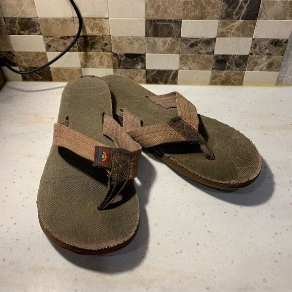 Rainbow Flop Flops  - Picture 1 of 4